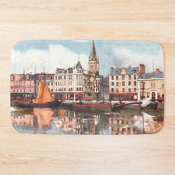 Item preview, Vintage Illustration of King William's Dock, Dundee designed and sold by yourscotland.