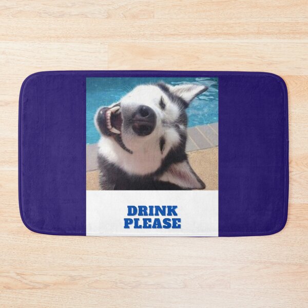 Item preview, Thirsty Funny Dog designed and sold by Anahit Petrosyan Art Studio & Unique Print Designs for a Gift.