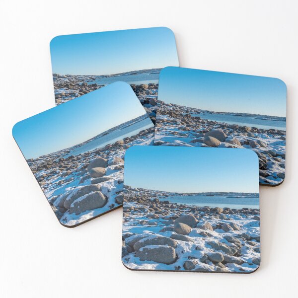 Item preview, Snow at the beach in winter designed and sold by EngineerGoC.