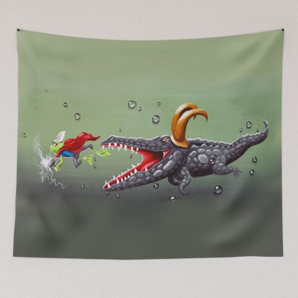 Item preview, croc and frog designed and sold by Artelies202.