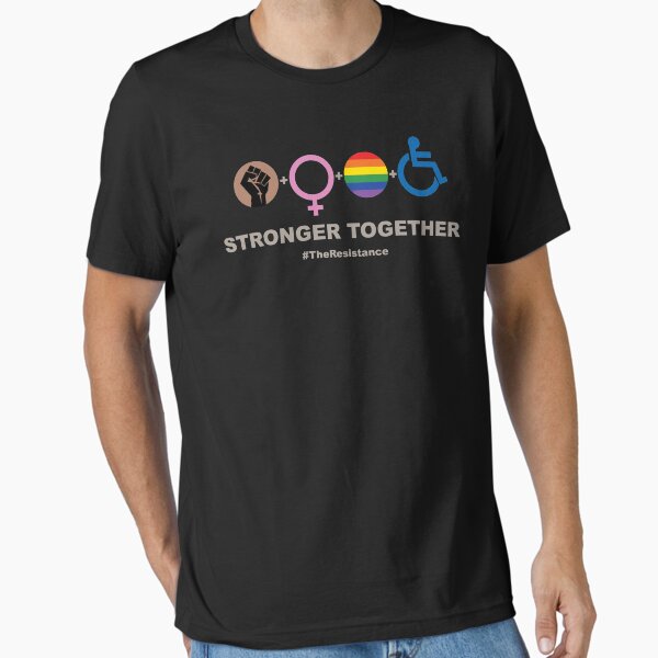 Stronger Together (V2 For Dark Fabric) Essential T-Shirt