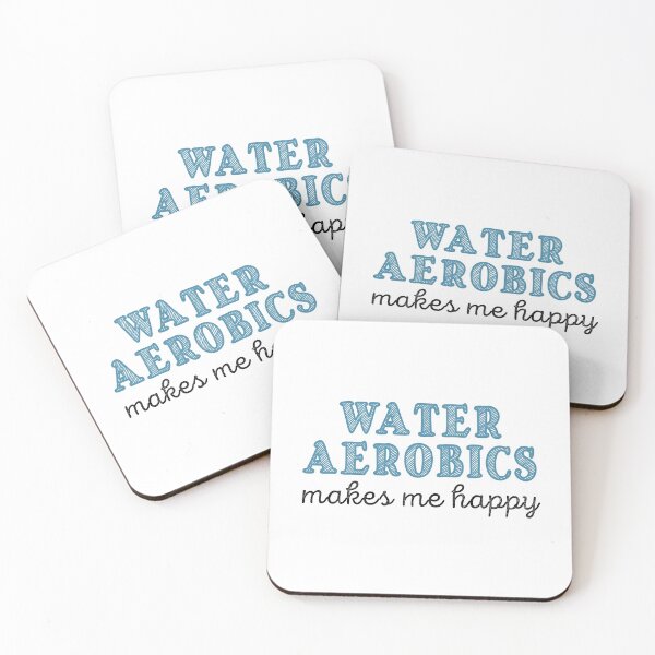 Item preview, Water aerobics makes me happy | Gifts for Aqua aerobics lover designed and sold by Violet Treasures.