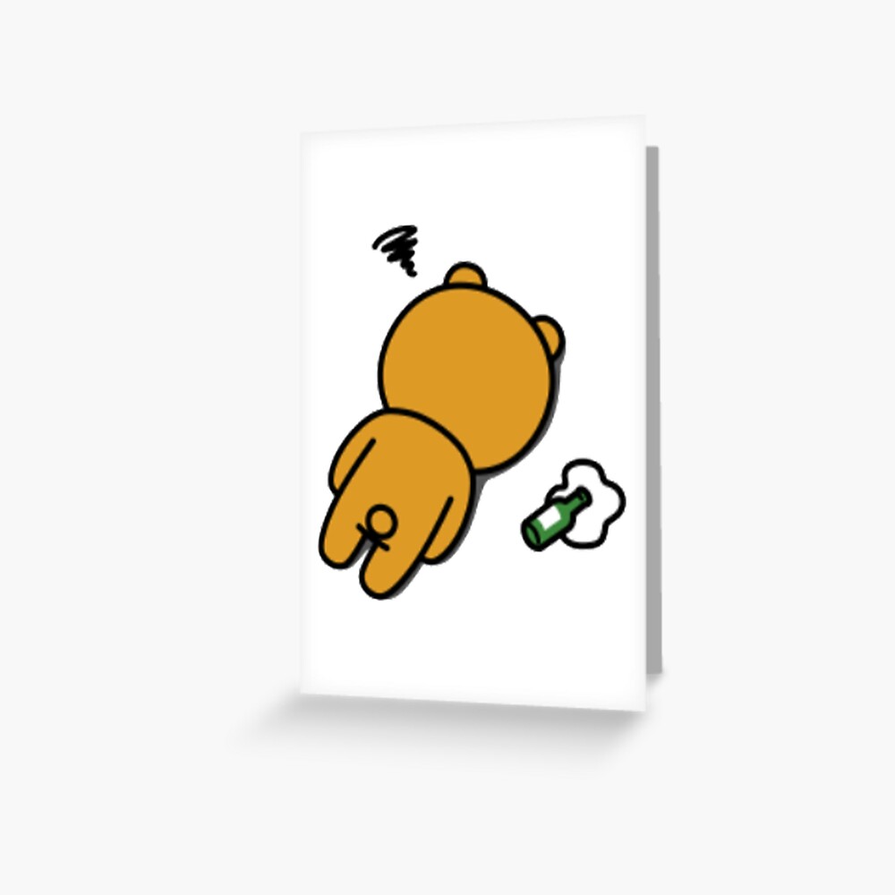 Kakaotalk Friends Hello Ryan 카카오톡 라이언 Greeting Card For Sale By Icdeadpixels Redbubble 3787