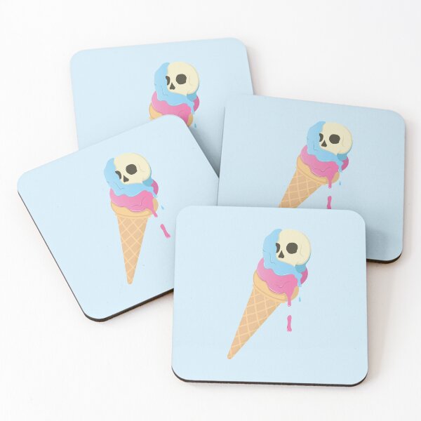 Item preview, Ice Cream Skull designed and sold by Marzuqi Che Rose.