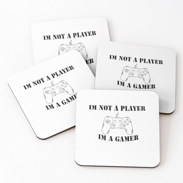 Item preview, im not a player im a gamer designed and sold by Yonik ★★★★★.