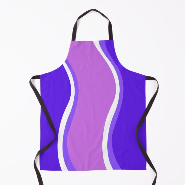 Item preview, Diseño de ondas laterales moradas y blancas. designed and sold by lifeofzoe2021.