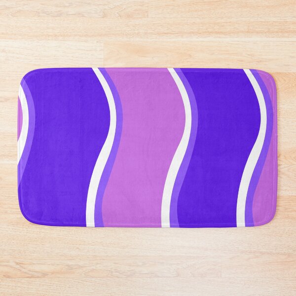 Item preview, Purple and white sideways wave design designed and sold by lifeofzoe2021.