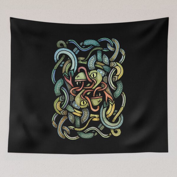 Item preview, Snakes knotwork designed and sold by atelier-vladi.