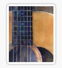 Martin Guitar D-28 - Close up View Sticker
