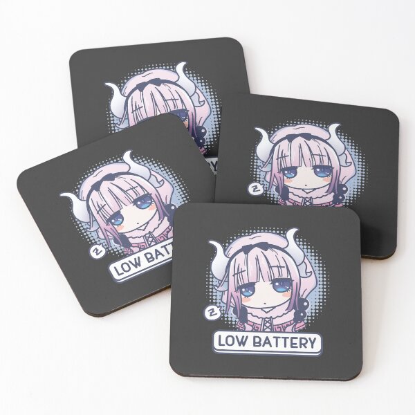 Item preview, Kanna Low Battery - Miss Kobayashi's Maid Dragon designed and sold by Silent Indigo.