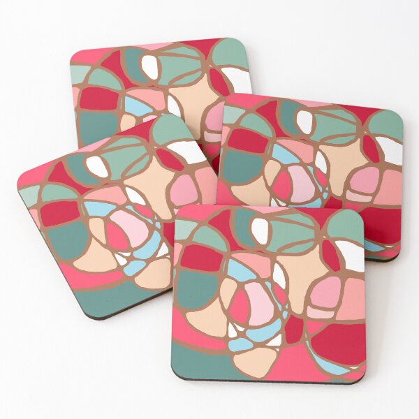 Item preview, Bubble Gum  Beach Abstract Art designed and sold by CreativeStreams.