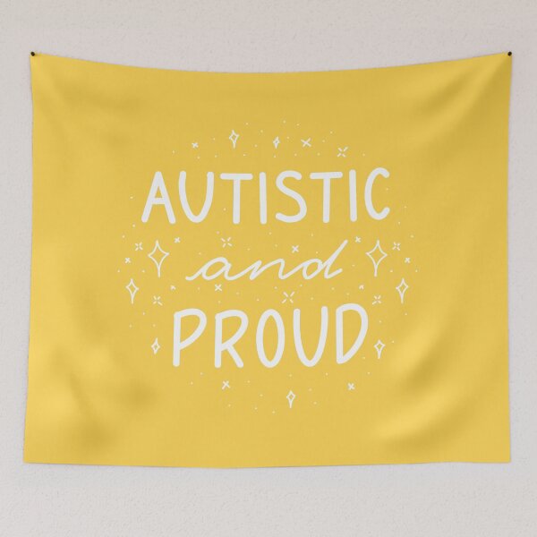 Item preview, Autistic and Proud - Neurodivergent pride designed and sold by AdelinePurdy.