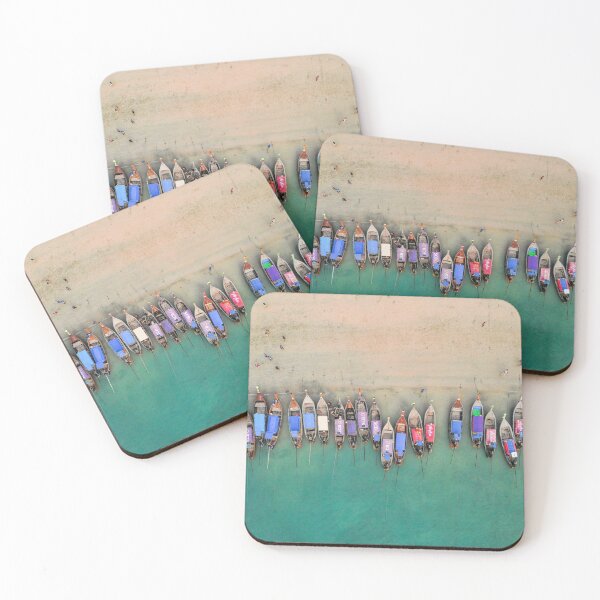 Item preview, Thai beach boat scene designed and sold by mordacai.