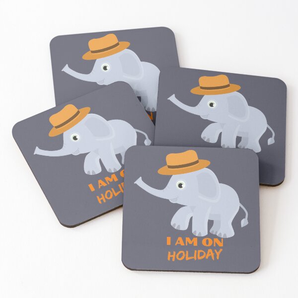 Item preview, I am on holiday, Love Elephant designed and sold by idesignbyJiras.