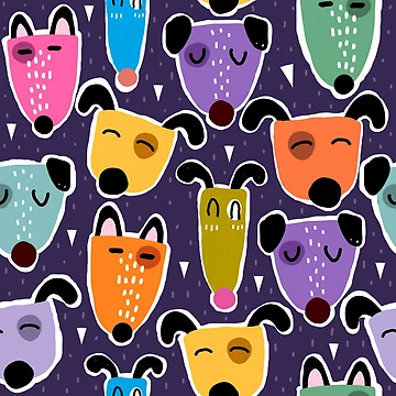 Artwork thumbnail, Dogs by Sketcing
