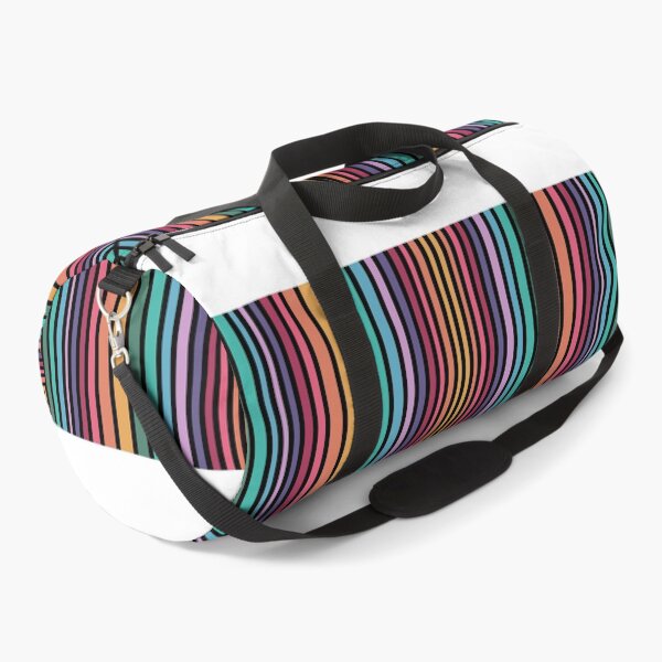 Item preview, Retro Vintage Boho Rainbow Colorful Stripes designed and sold by Timeforplay.