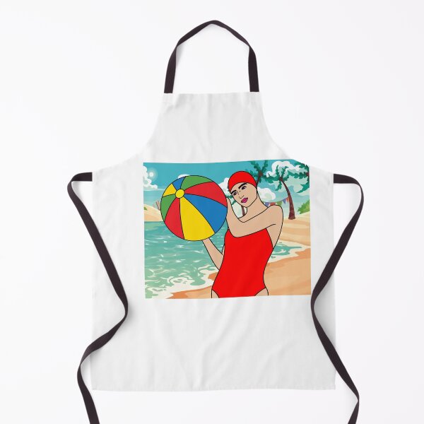 Item preview, Beach Volleyball On The Beach Training Fan designed and sold by flofin.