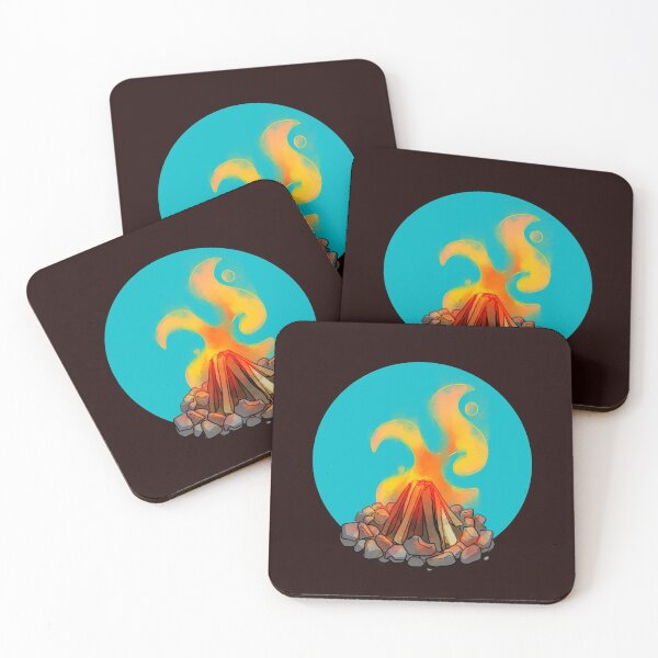 Item preview, Summer Campfire  designed and sold by froggyandbimbf.