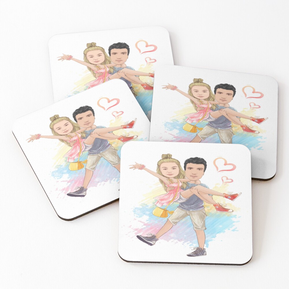 Item preview, Coasters (Set of 4) designed and sold by RokanaStore.