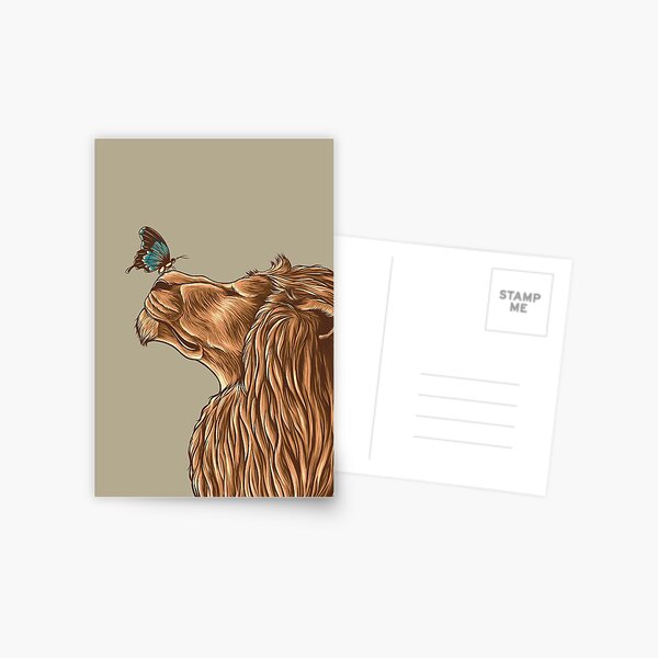 Gentle Man Postcard