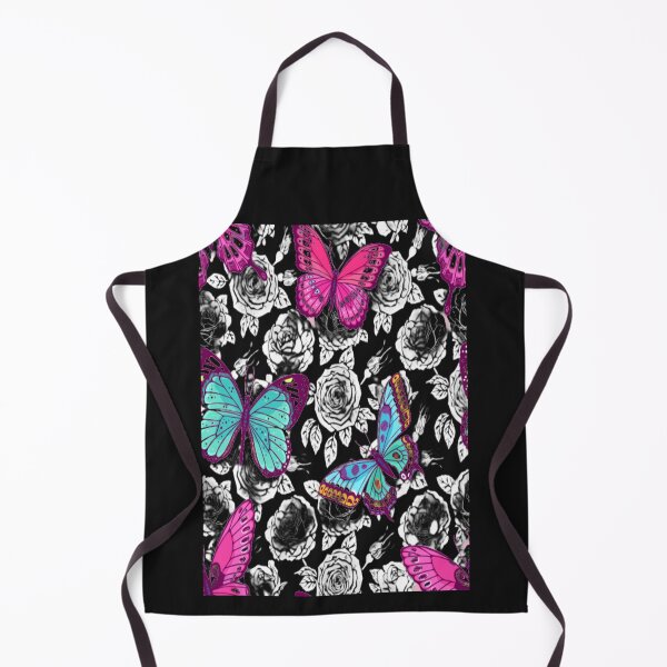 Item preview, Beautiful seamless pattern of roses and colorful butterflies sticker and T-SHIRT  designed and sold by angel1818.