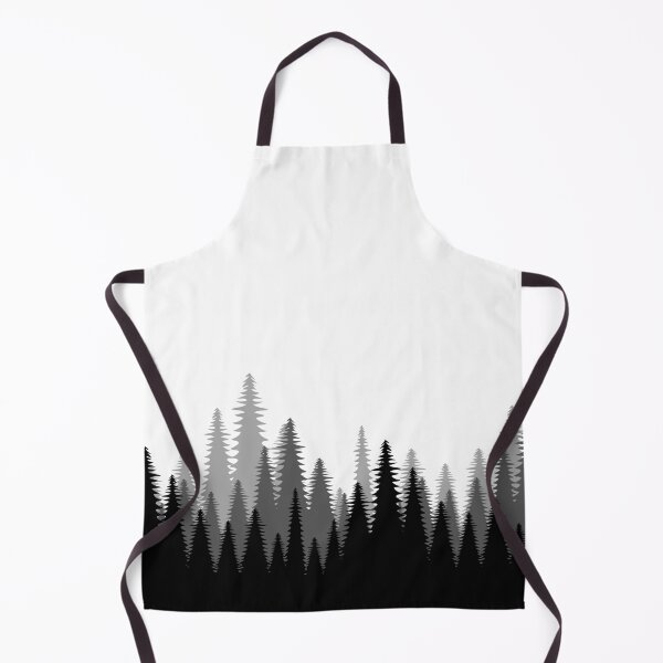 Item preview, Minimalistic Black and White Forest designed and sold by Lutanos.