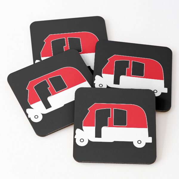 Item preview, Nice holidays design of a tuk tuk with the indonesian flag. designed and sold by NobelFashion.