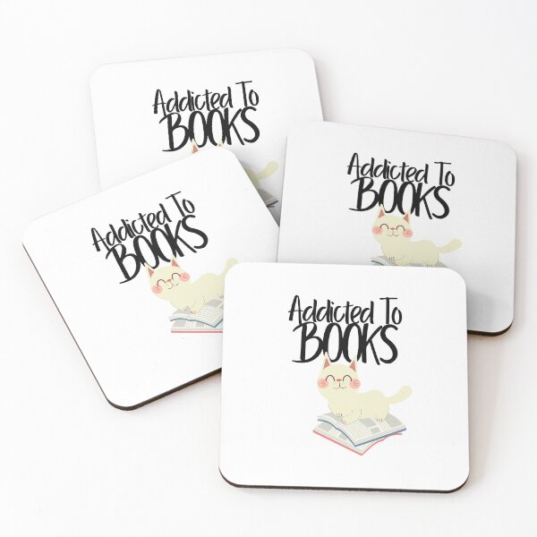 Item preview, ADDICTED TO BOOKS  designed and sold by RetroPlaceee.