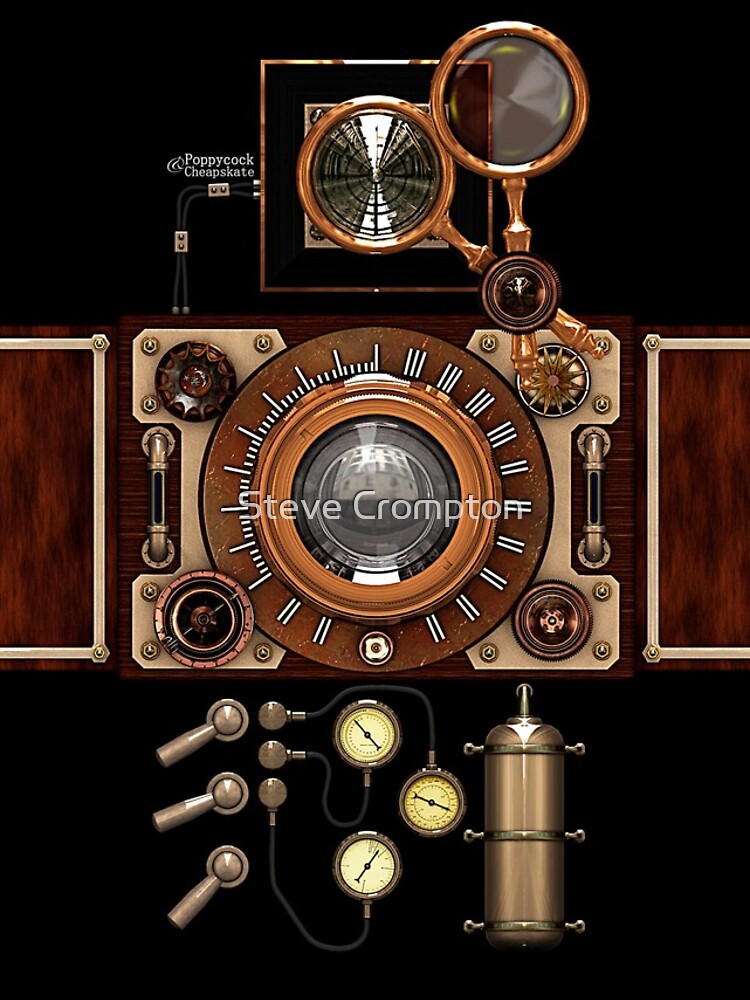 Vintage Steampunk Camera #2A Steampunk phone cases by SC001