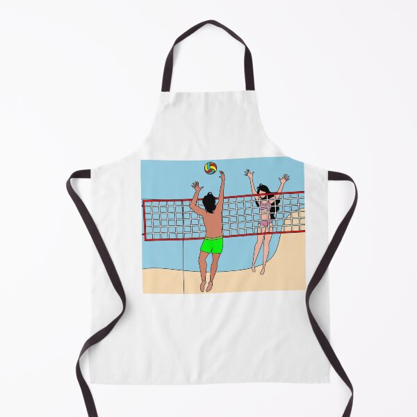Item preview, Beach Volleyball On The Beach Training Fan designed and sold by flofin.