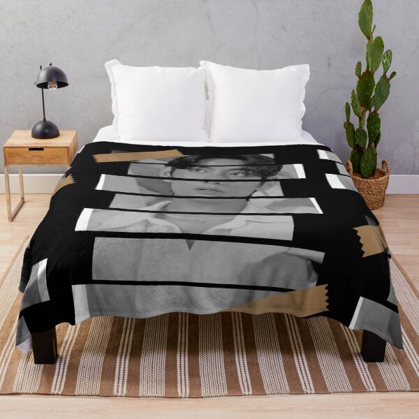 Item preview, Kim Taehyung BTS V Korean Kpop Monochrome Stripe Design designed and sold by Piosenka Art.