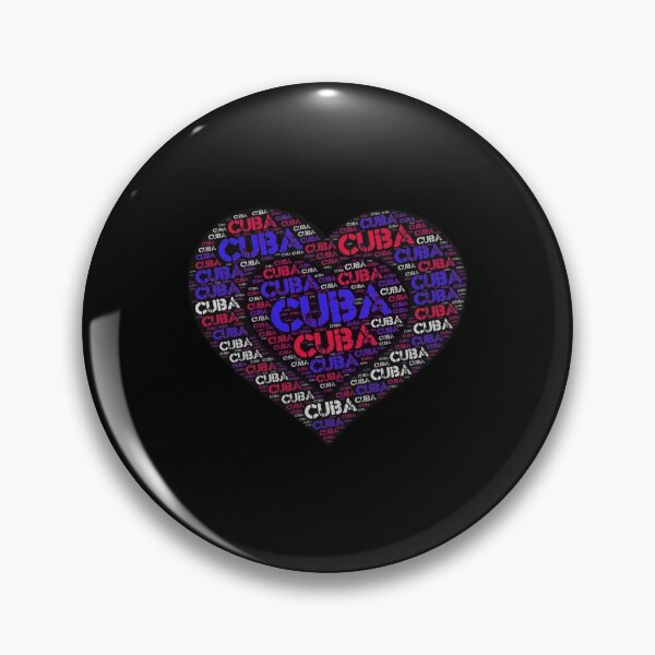 Item preview, Cuba Heart designed and sold by Dubbra.
