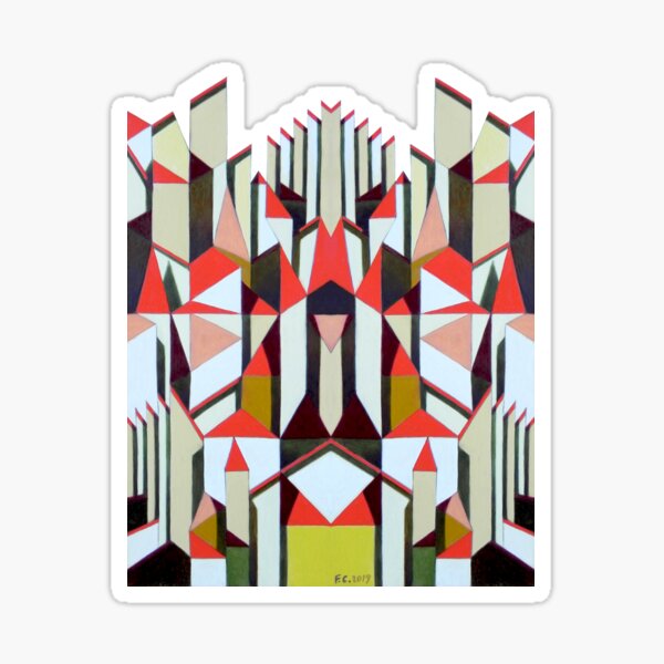 "Diagram of a city" Sticker for Sale by ico1971 Redbubble