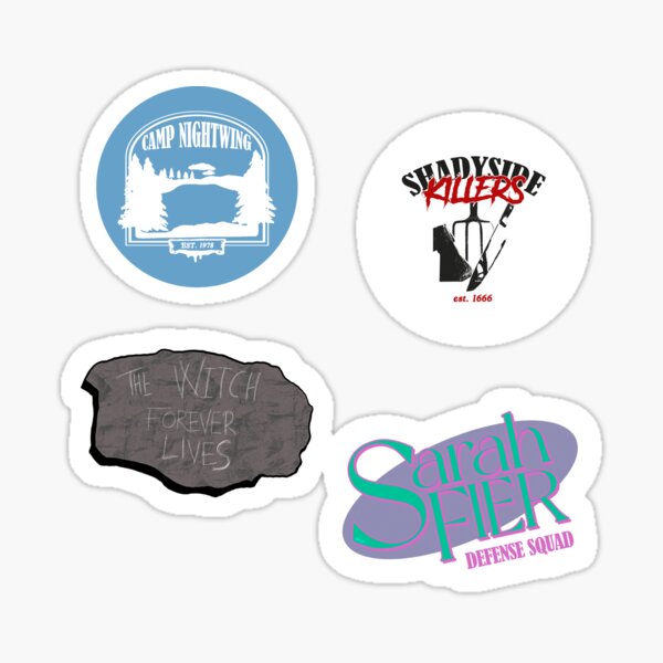Artikel-Vorschau von FEAR STREET STICKER PACK, designt und verkauft von ARTCLX.