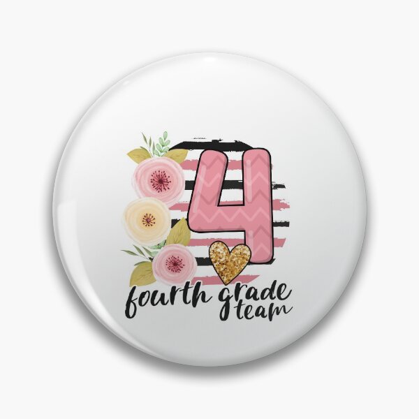 Item preview, 4th Grade Team Back To School Fourth Grade Teachers Floral  designed and sold by Dream-bubble.