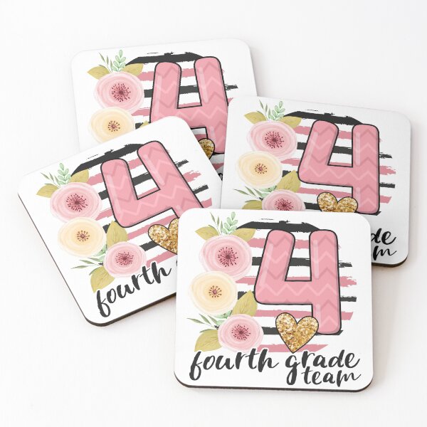 Item preview, 4th Grade Team Back To School Fourth Grade Teachers Floral  designed and sold by Dream-bubble.