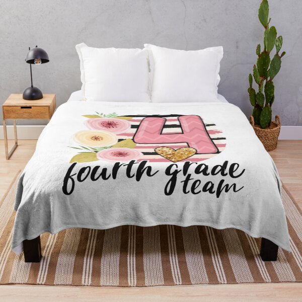 Item preview, 4th Grade Team Back To School Fourth Grade Teachers Floral  designed and sold by Dream-bubble.