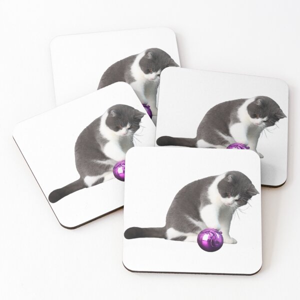 Item preview, chubby cat playing with bell designed and sold by Pedroespejo.