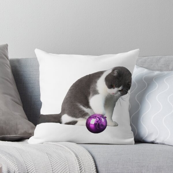 Item preview, chubby cat playing with bell designed and sold by Pedroespejo.
