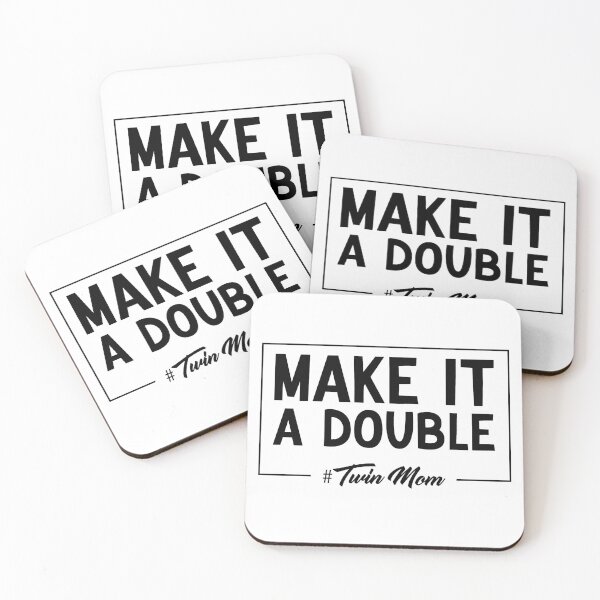 Item preview, Make it a double Twin Mom Shirt,Mom Of Twins,Mother's Day Gift,Mother Of Twins,Twins Annoucement,Mom Of Multiples,Mom Of 2,Expecting Twins,Mommy Of Two Shirt designed and sold by Shop-collection.