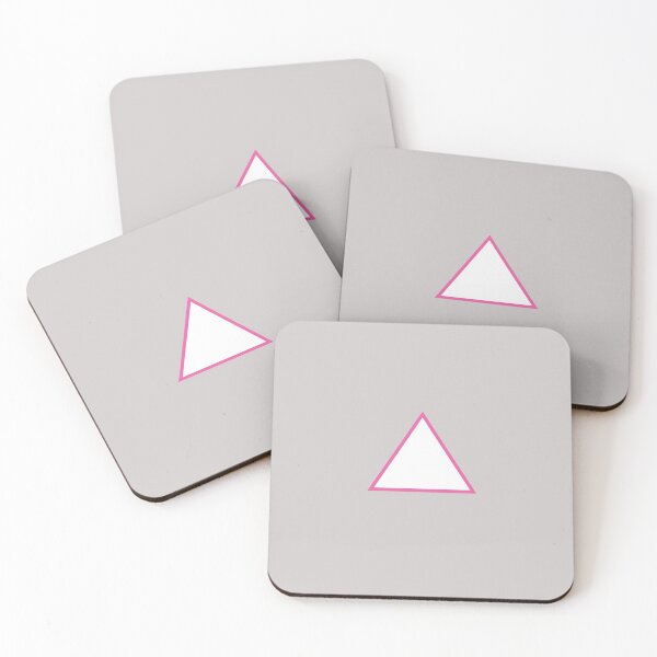 Item preview, Pink Triangle Pattern designed and sold by Adelle Smith.