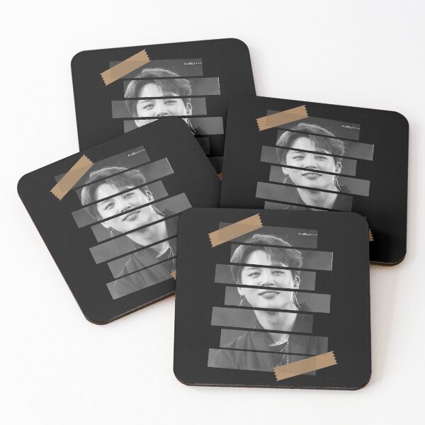 Item preview, Park Ji-min BTS Jimin Korean Kpop Monochrome Stripe Design designed and sold by Piosenka Art.