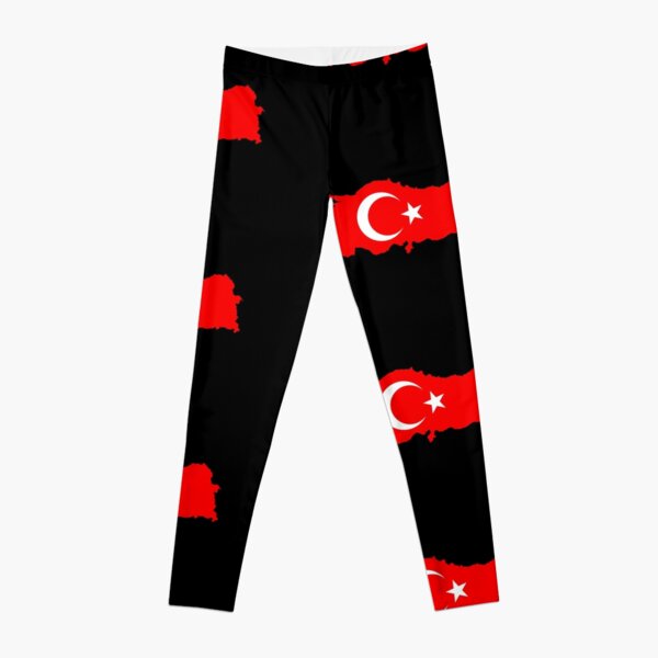 Turkish Flag Leggings for Sale