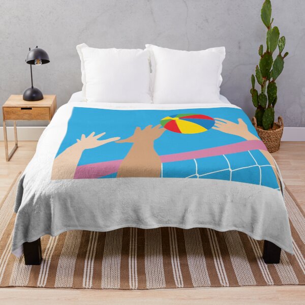 Item preview, Beach Volleyball On The Beach Training Fan designed and sold by flofin.