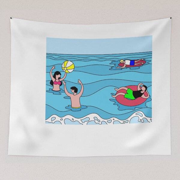 Item preview, Beach Volleyball On The Beach Training Fan designed and sold by flofin.