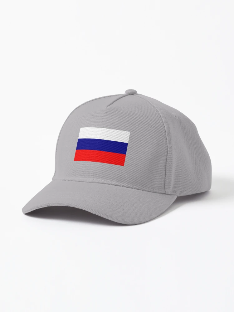 Russia Flag Russian Map Flag T-Shirt Gift for' Trucker Cap