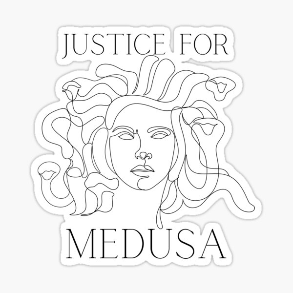 JUSTICE FOR MEDUSA Sticker