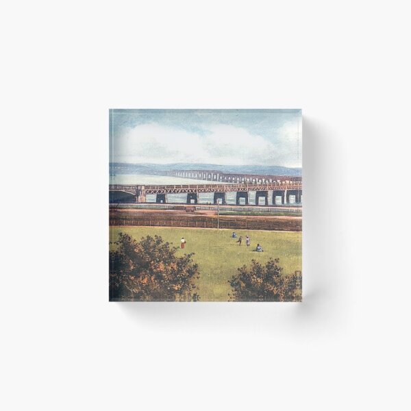 Item preview, Vintage Illustration of Tay Bridge, Dundee designed and sold by yourscotland.