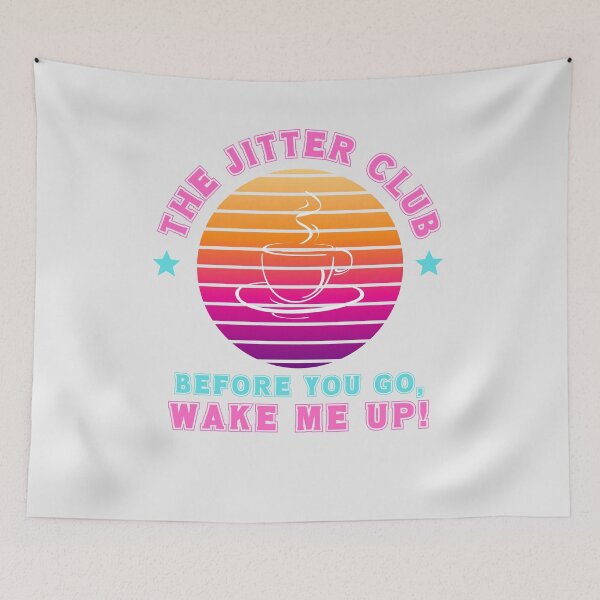Item preview, The Jitter Club. Coffee that pays homage to the 80s! designed and sold by HROC.