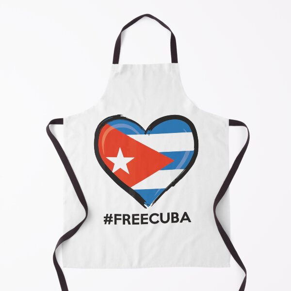 Artikelvorschau, Free Cuba Heart Kubanische Flagge SOS Cuba Libre entworfen und verkauft von designbychow.
